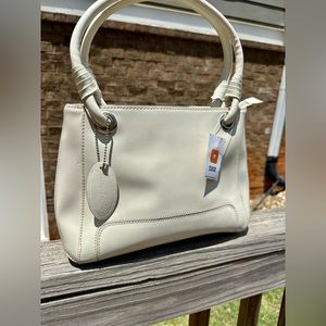Wilson Leather Handbag. Off White New With Tag.